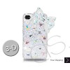 Review for Ribbon 3D Swarovski Crystal Bling iPhone Cases - White