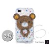 Review for Bear 3D Swarovski Crystal Bling iPhone Cases - White