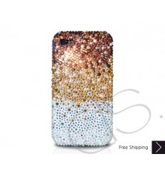 Gradation Crystallized Swarovski iPhone Case - Gold