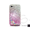 Diamond Pink Swarovski Crystal Bling iPhone Cases 