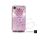 Diamond Flower Swarovski Crystal Bling iPhone Cases - Pink