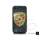 Porsche Swarovski Crystal Bling iPhone Cases 