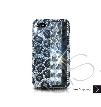 Diamond Print Crystallized Swarovski iPhone Case