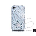 Multi Stars Swarovski Crystal Bling iPhone Cases - Silver