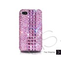 Cubical Pink Lady Swarovski Crystal Bling iPhone Cases 