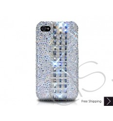 Cubical Alloy Crystallized Swarovski iPhone Case