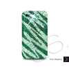 Review for Zebra Wave Swarovski Crystal Bling iPhone Cases - Green