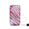 Review for Zebra Wave Swarovski Crystal Bling iPhone Cases - Pink