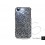 Organize Crystallized Swarovski iPhone Case - Silver & Black