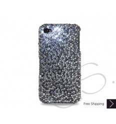 Organize Crystallized Swarovski iPhone Case - Silver & Black