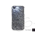 Organize Swarovski Crystal Bling iPhone Cases - Silver & Black