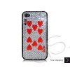 Review for Poker Heart Ten Swarovski Crystal Bling iPhone Cases 