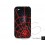 Spider Web Crystallized Swarovski iPhone Case - Red