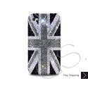 Mini Coper Swarovski Crystal Bling iPhone Cases - Gray