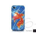 Goldfish Swarovski Crystal Bling iPhone Cases 