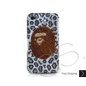 Bathing Ape Swarovski Crystal Bling iPhone Cases 