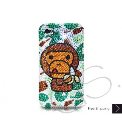 Ape for Banana Crystallized Swarovski iPhone Case