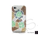 Camouflage Scatter Swarovski Crystal Bling iPhone Cases 