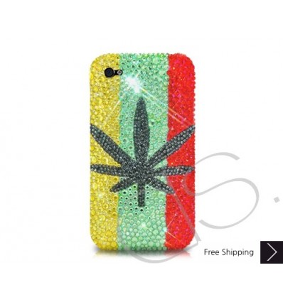 Leaf Crystallized Swarovski iPhone Case