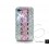 Stitching Pink Crystallized Swarovski iPhone Case