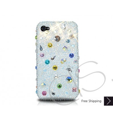 Drops Scatter Crystallized Swarovski iPhone Case