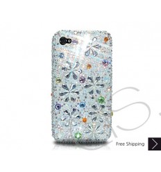 Petal Drops Swarovski Crystal Bling iPhone Cases - Orange