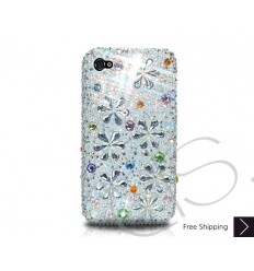 Petal Drops Crystallized Swarovski iPhone Case - Orange