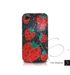 Strawberry Red Crystallized Swarovski iPhone Case