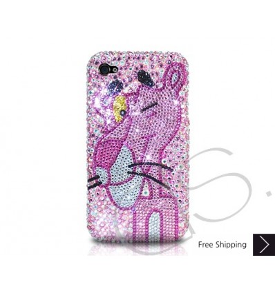 Pink Panther Crystallized Swarovski iPhone Case