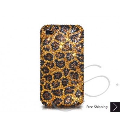 Leopardo Crystallized Swarovski iPhone Case