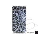 Leopardo Scatter Swarovski Crystal Bling iPhone Cases 