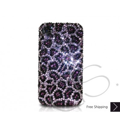 Leopardo Blossomed Crystallized Swarovski iPhone Case