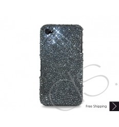 Organize Swarovski Crystal Bling iPhone Cases - Black