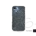Organize Swarovski Crystal Bling iPhone Cases - Black