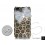 White Ribbon 3D Crystallized Swarovski iPhone Case - Leopardo