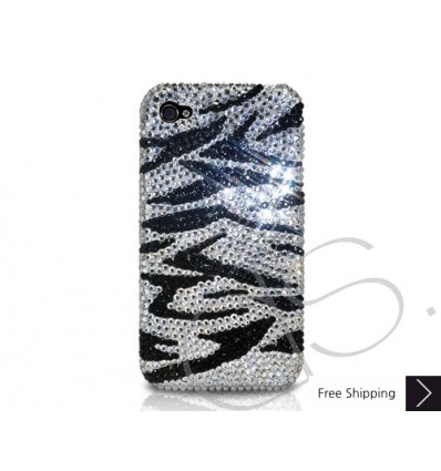 Zebra Crystallized Swarovski iPhone Case