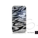 Zebra Swarovski Crystal Bling iPhone Cases 
