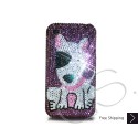 Bull Terrier Swarovski Crystal Bling iPhone Cases 