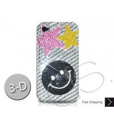 Smile Stars 3D Crystallized Swarovski iPhone Case