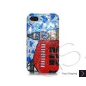 Clock Tower Swarovski Crystal Bling iPhone Cases 