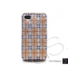 Tartan Swarovski Crystal Bling iPhone Cases 