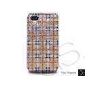 Tartan Swarovski Crystal Bling iPhone Cases 