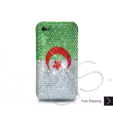 National Series Crystallized Swarovski iPhone Case - Algeria