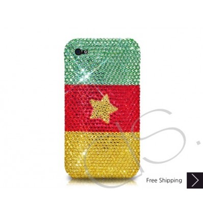 National Series Crystallized Swarovski iPhone Case - Cameroon