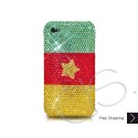 National Series Swarovski Crystal Bling iPhone Cases - Cameroon