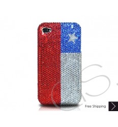 National Series Crystallized Swarovski iPhone Case - Chile