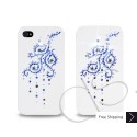 Vine Flower Swarovski Crystal Bling iPhone Cases 