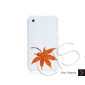 Maple Leaf Swarovski Crystal Bling iPhone Cases - Harmonized