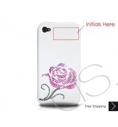 Pink Rosaceae Crystallized Swarovski iPhone Case Valentine's Special - Pink (Thank you)
