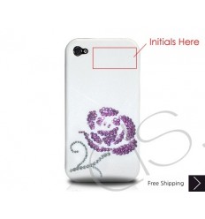 Rosaceae Crystallized Swarovski iPhone Case Valentine's Special - Purple (Love at First Sight)